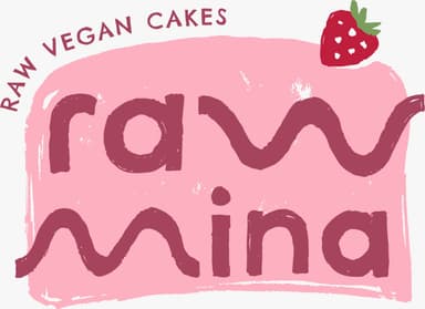 Logo RawMina Raw Vegan Cakes